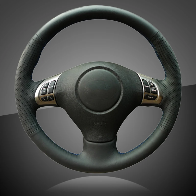 

Car Braid On The Steering Wheel Cover for Subaru Forester 2008-2012 Impreza 2008-2011 Legacy 2008-2010 Exiga 2 Auto Wheel Covers