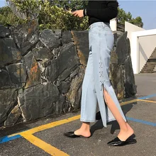 Новые женские модные джинсы с боковой шнуровкой, винтажные потертые джинсы бойфренда с высокой талией, бандажные широкие джинсы для женщин, повседневные