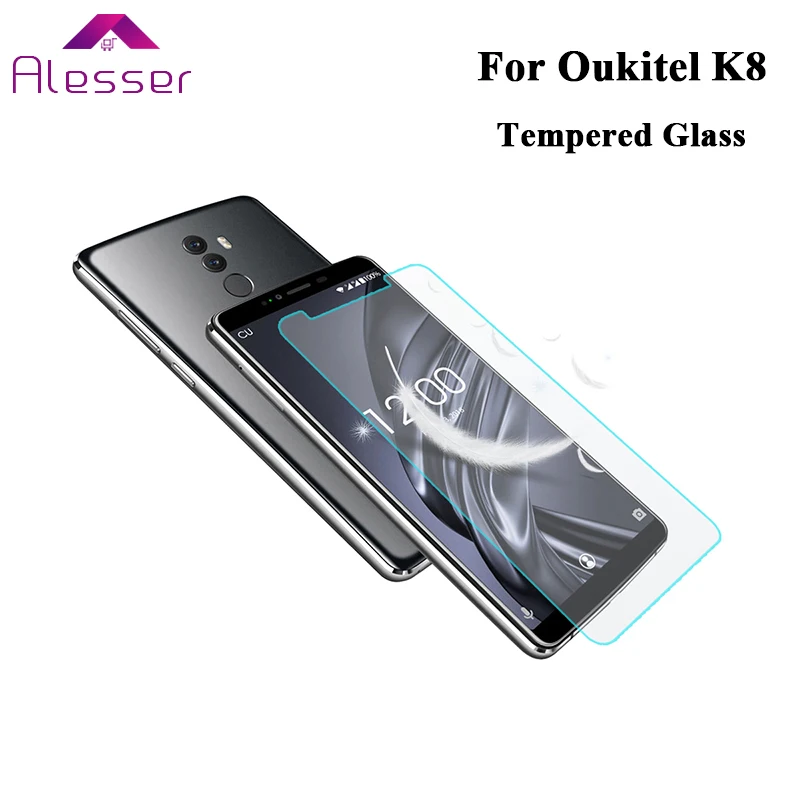 Alesser для Oukitel K8 Премиум Закаленное стекло пленка устойчивая к царапинам Защитная
