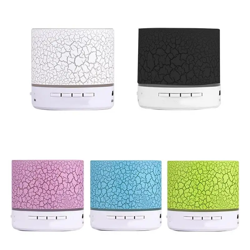 

Bluetooth Speaker Mini Wireless Loudspeaker Crack LED TF USB Subwoofer bluetooth Speakers mp3 Stereo Audio Music Player