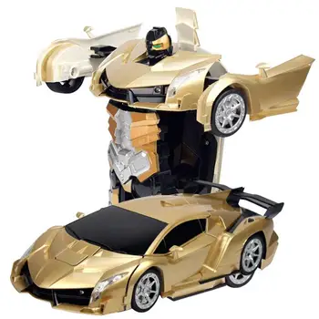 

Remote Control Car - 1:12 Gesture Induction Deformation Car 2.4G Remote Control Car Child Birthday Gift Cool Mech Car