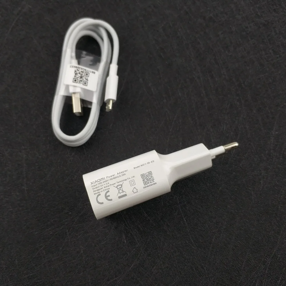 XIAOMI a2 lite charger 5V/2A charge EU USB POWER adapter For mi a2 lite redmi 5a 6a 4a 6 pro note 4x 3 s2 redmi note 5 usb Cable