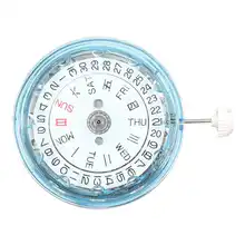 Белый механические Автоматические часы замена движение календари дисплей часы Ремонт Запчасти для MIYOTA 8205 часы движение