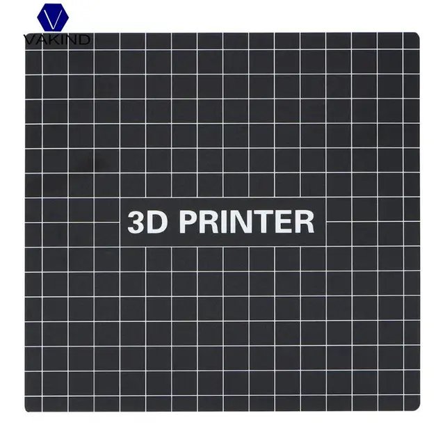 Best Price VAKIND 3D Printer 220x220mm Platform Build Plate Sticker+Heatbed HotBed Panel for WanHao i3/Anet A8 3D Printer 