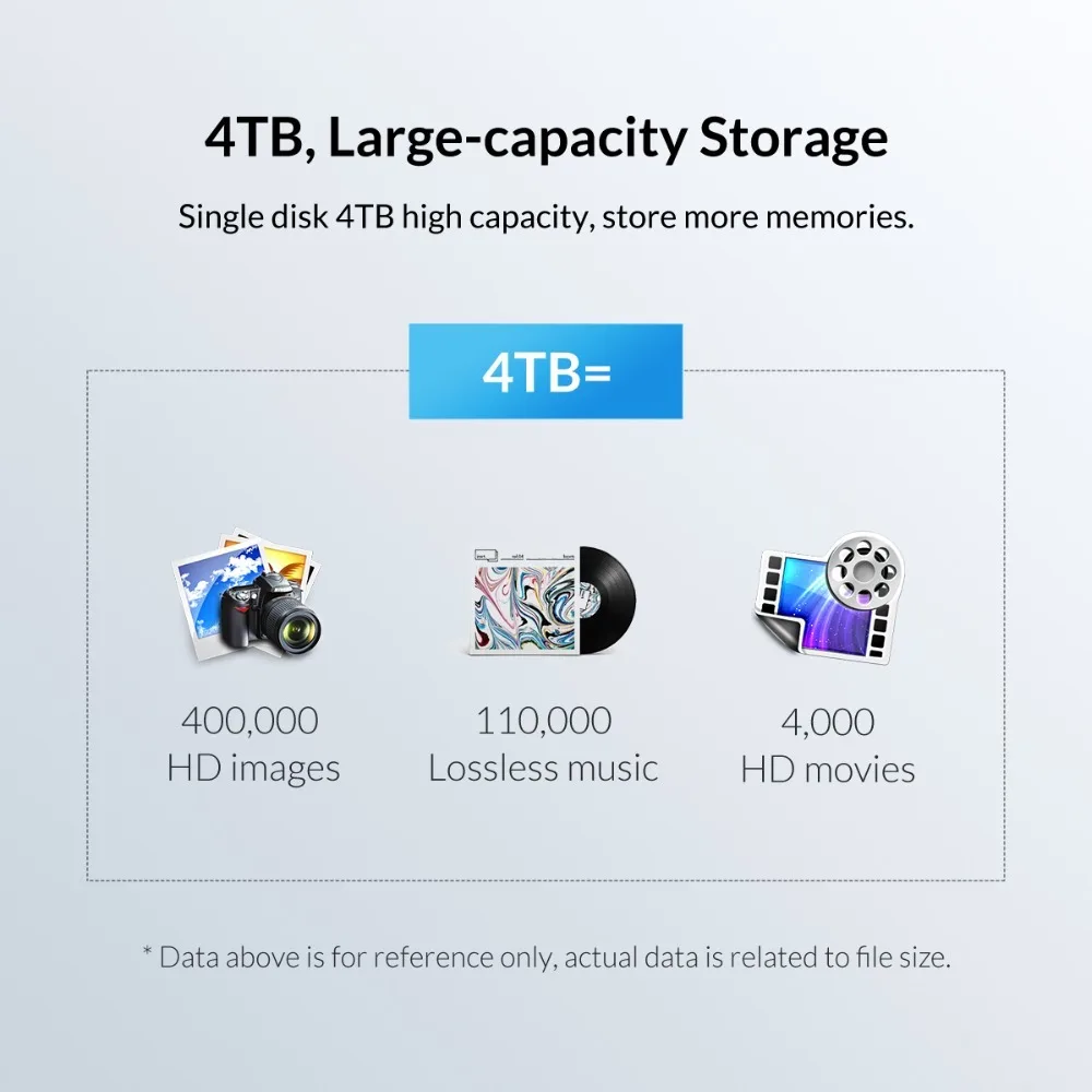 ORICO 2,5 дюйма прозрачный корпус для жесткого диска с подставкой USB 3,0 кабель HDD чехол USB C чехол для жесткого диска поддержка 10 Гбит/с UASP