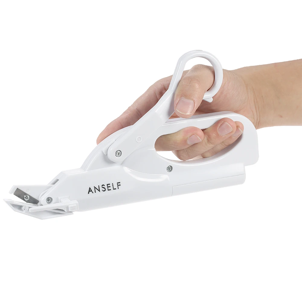 

Electric Scissors Cutting Fabric Clothes Paper Lightweight Handheld Electric Scissors Equipped With A Mini Right-angle Limiter