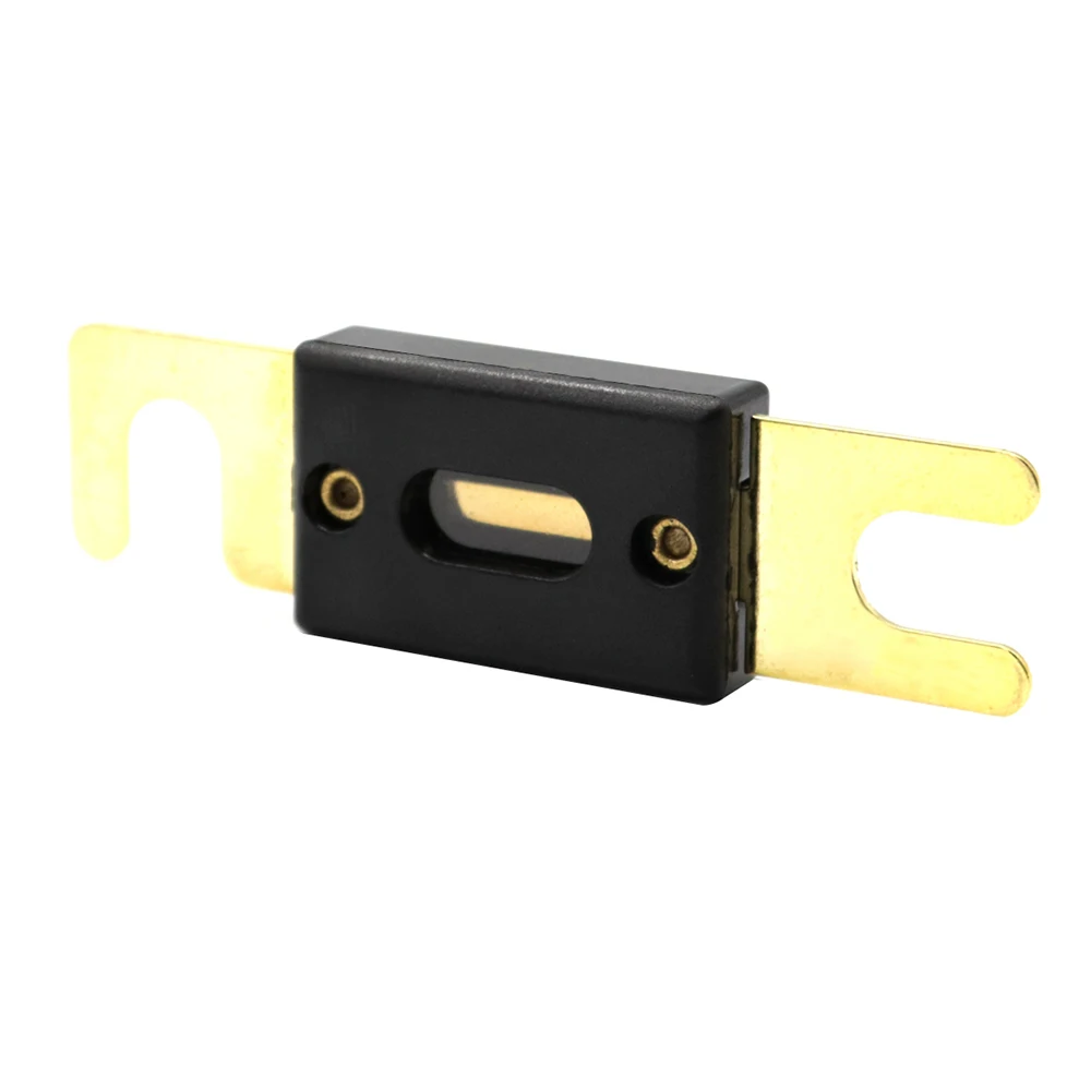 

200A 250A Gold Plated Mini 200A Amp ANL Fuse Large Power Wire for Car Truck Boat Audio Car Accessories 2019