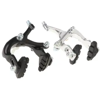 

Road Bike Aluminum Alloy C Brake Fixed Bicycle Caliper Brake Urban bicycle brake Clamp the long arm hanging brake caliper }