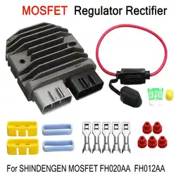 Мотоцикл Напряжение Регулятор выпрямителя Для шинденген Mosfet FH012AA FH020AA запасная часть напряжение выпрямителя