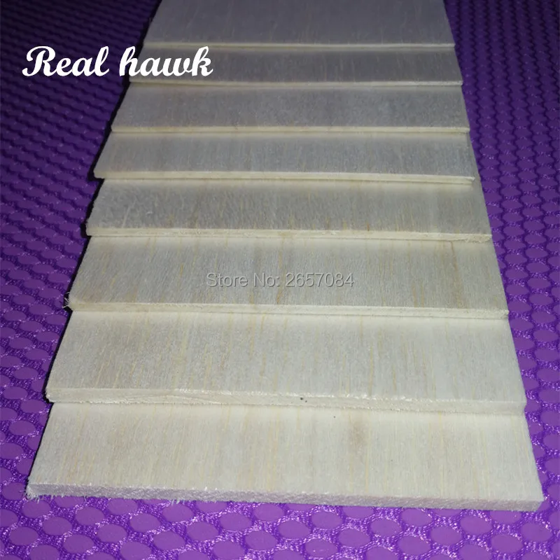 

1000x100x1mm AAA Model Balsa wood sheets for DIY RC model wooden plane boat material