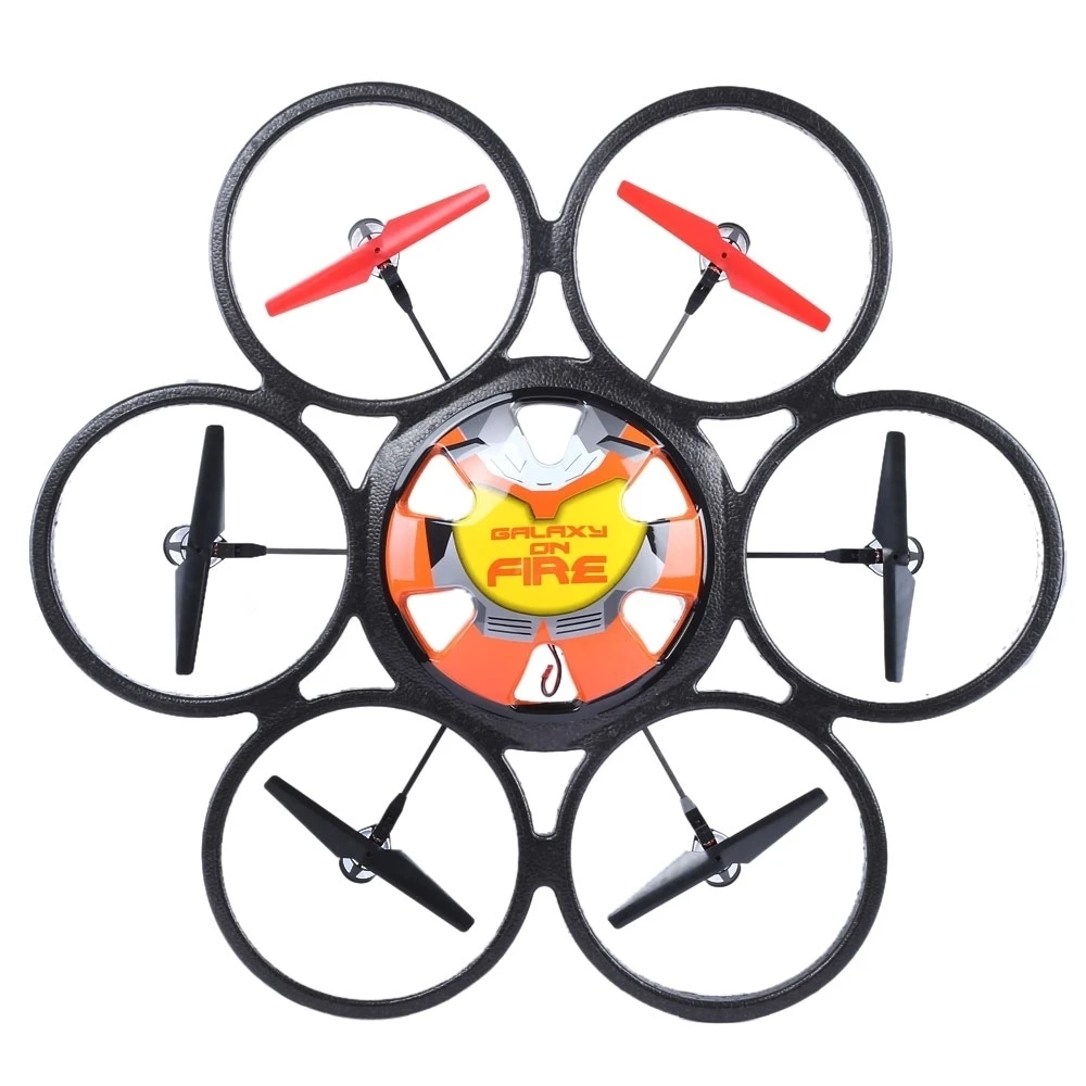 80 X80 X11.7CM Biggest WLtoys V323 Drones 2.4G 4CH 6-Axis Gyro RC Quadcopters Remote Control Hexacopter Flying Saucer Drone Toy