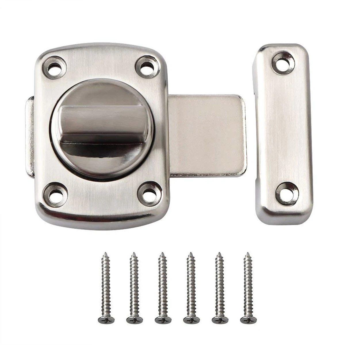

Latch Rotating Gate Latch/Night Latch/Latch Lock/Bathroom Stainless Steel Brushed Finish
