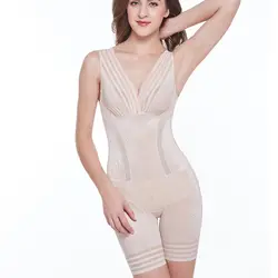 Для женщин Full Body Shaper на талию, с подгрудной завязкой корсет Регулируемая Талия тренер плотные боди послеродовое Корректирующее белье