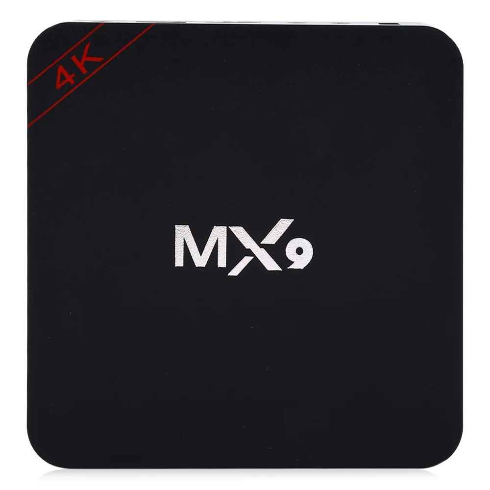 ТВ приставка MX9 RK3229 Android 6 0 четырехъядерный 2 4 ггц WiFi 1 ГБ 8 смарт медиаплеер