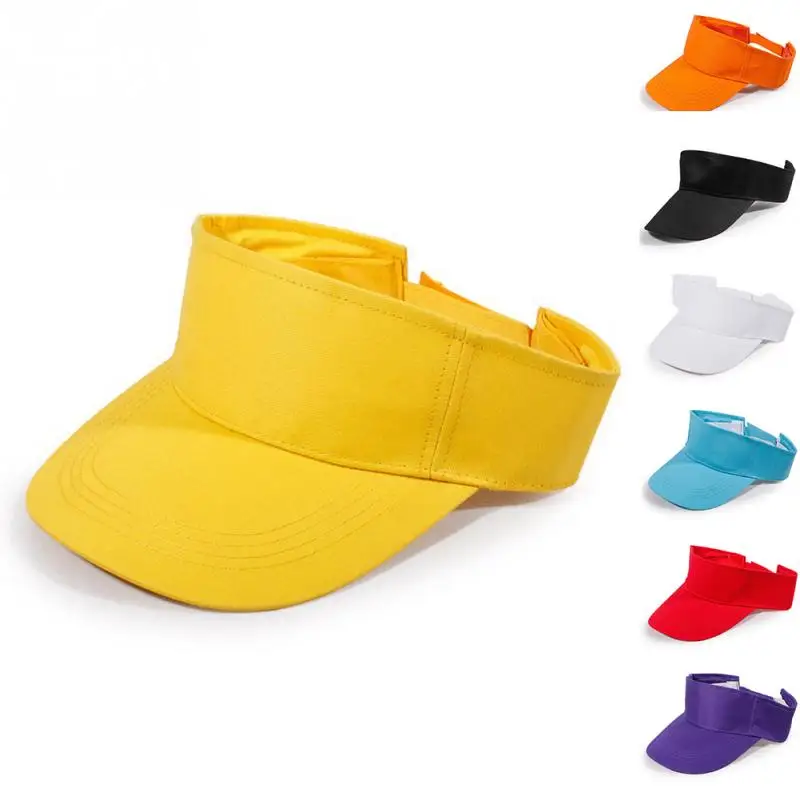 Sun Visor Hat Cap Sport Tennis Baseball Golf Beach Adjustable For Women
