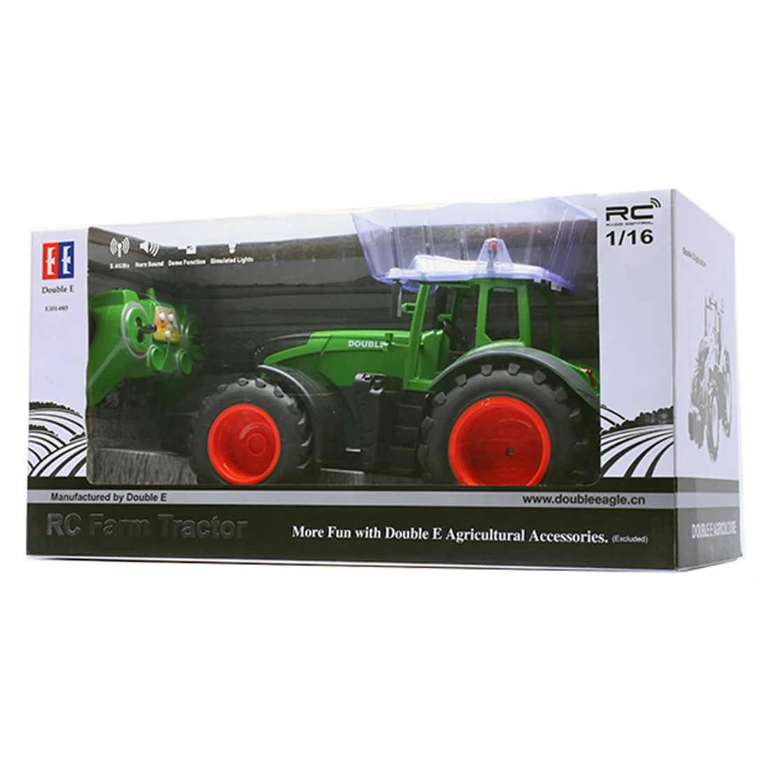 1:16 2,4G RC сельскохозяйственный трактор модели тракторов фермерский автомобиль игрушка RC грузовики