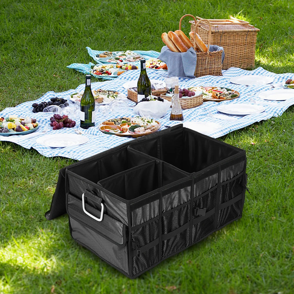 Buy Heavy Duty Picnic Food Carrier Foldable Trunk