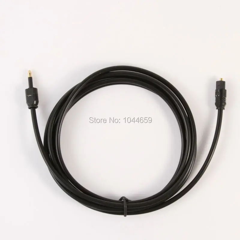 Premium Digital Optical Audio Cable - Toslink to Mini Toslink 3.5mm Fiber Optic Cable