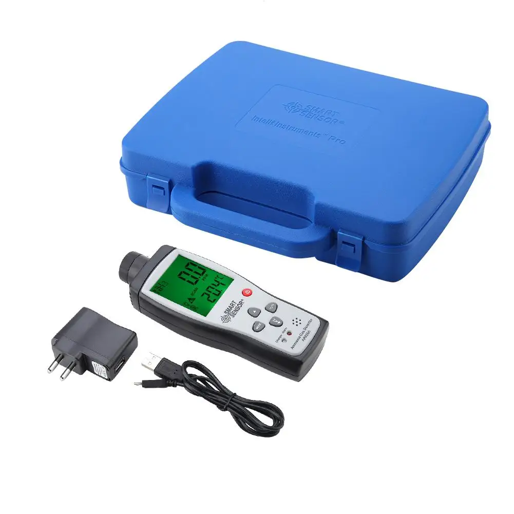 

SMART SENSOR AR8500 Ammonia Gas Detector Handheld Digital LCD NH3 Gas Monitor Measuring Tools