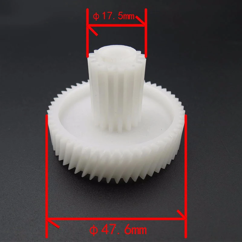 5 шт./компл. детали мясорубки Шестерня пластиковая Шестерня подходит для mg-2501-18-3 Elenberg