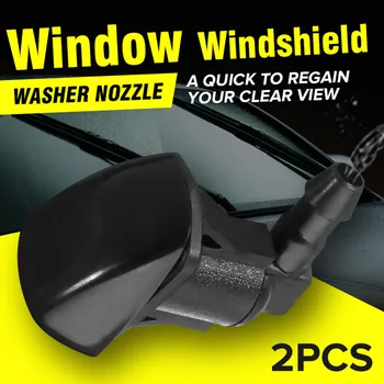 

2Pcs Car Front Windshield Wiper Spray Nozzle Washer Jet For Toyota Sienna 2004-2010 85381AE020