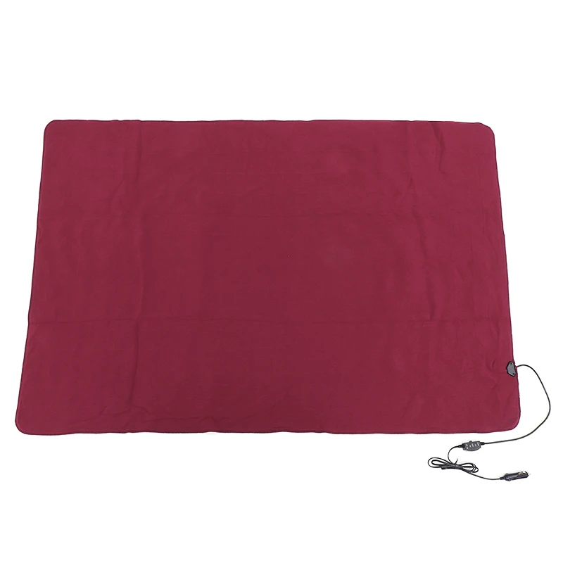 Buy 12V Electric Blankets Warming Pad Electric Adjustable Car Travel Heating