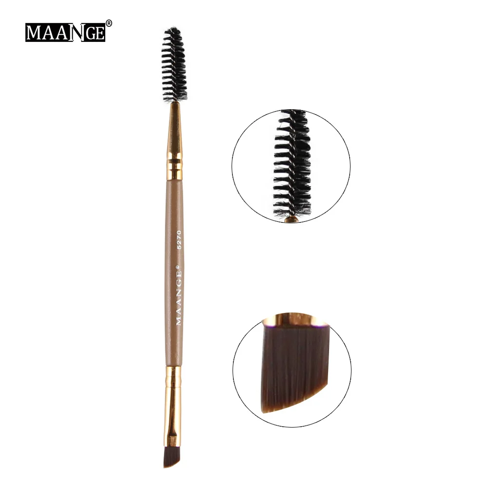 

1Pcs Quality Double Ends Eyelashes Eyebrow Comb Eyes Makeup Brushes Lashes Blending Mascara Brush Cosmetic Beauty Tool