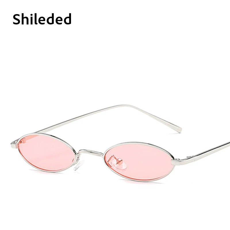 Women Ocean Color Lens Sungalsses Shileded Small Oval Ladies UV400 Brand Design For Party Trip Depp Lemtosh Style | Аксессуары для