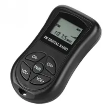 8UV 32 дБ портативное радио с ЖК-дисплеем персональное мини цифровое радио с наушниками ремешок портативное цифровое радио