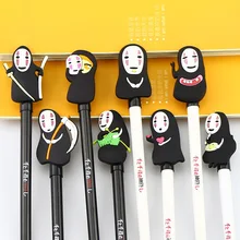 1 шт. Миядзаки мультипликационная гелевая ручка комиксы канцелярские тонкие мужские серии подарок Студенческая поставка