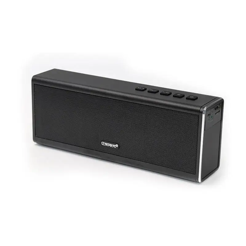 Металлический двойной 20 Вт беспроводной Bluetooth Hi Fi стерео супер бас динамик