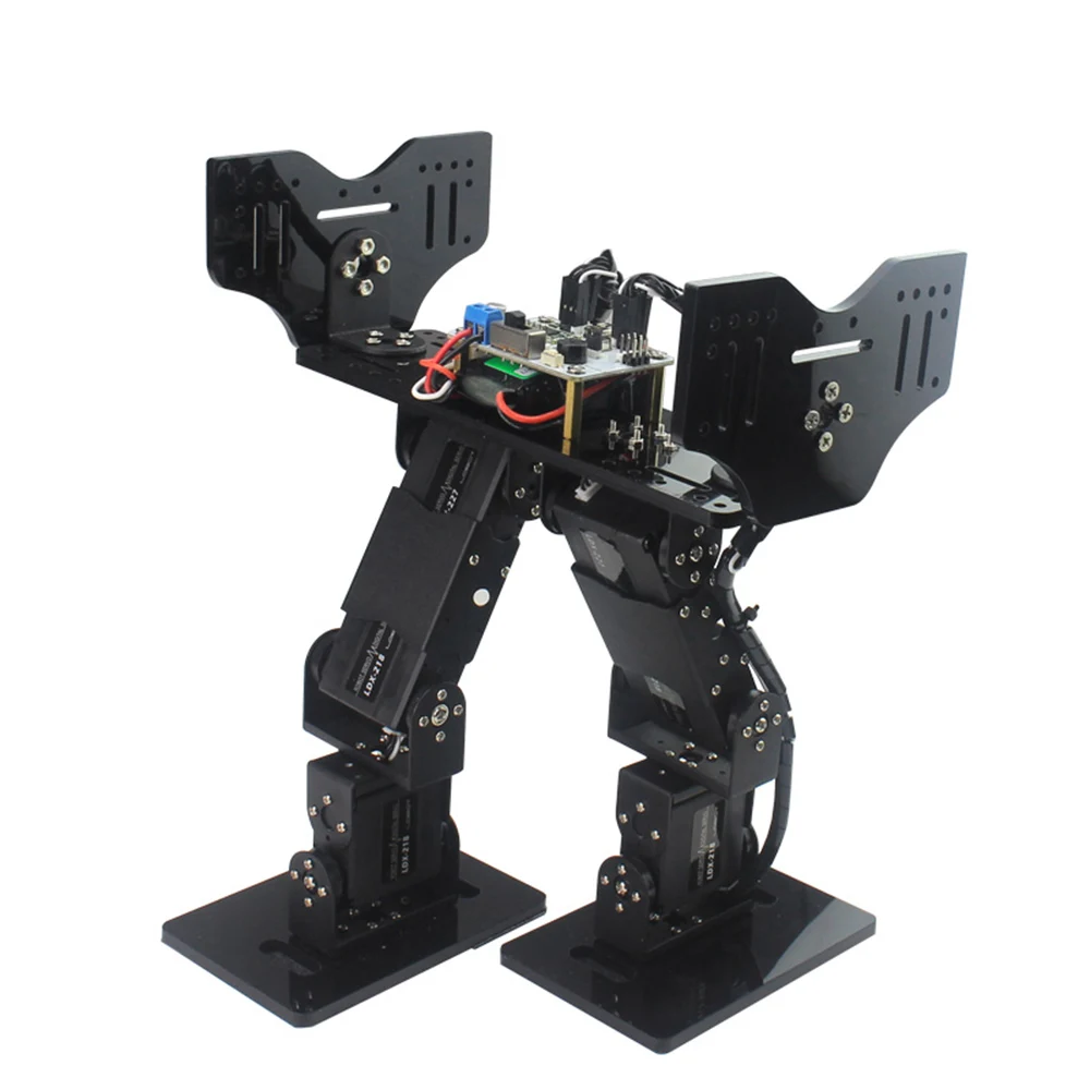 LOBOT 6DOF RC Robot Walking Turn Somersault программируемое приложение bluetooth управление робот комплект