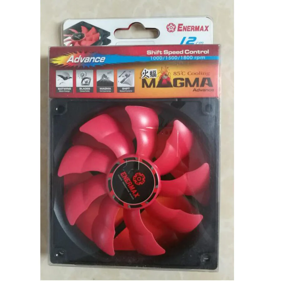 Enermax ucmaa12a 12 см вентилятор магнитометрическая tb тишина немой магнитный шарик