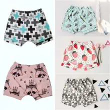 Новинка года, одежда для малышей красивый детский для малышей, штаны с принтом для маленьких девочек, летние повседневные шорты шаровары, шорты