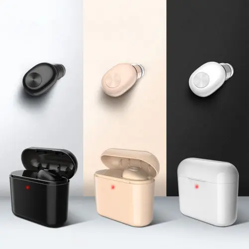 Беспроводные Bluetooth наушники вкладыши для Apple iPhone зарядная коробка популярные