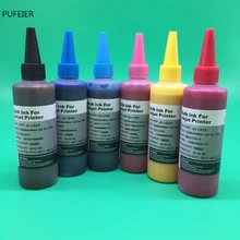 6 бутылок T0481-T0486 тепла Пресс сублимационные чернила для Epson R200 R220 R300 R300M R320 R340 RX500 RX600 RX620 струйный принтер