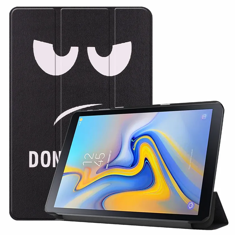 Для samsung Galaxy Tab Advanced2 SM T583 искусственная кожа тонкая Folio Stand чехла принципиально