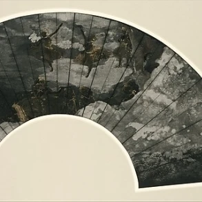 Рамка вентилятора: балетный плакат печать Эдгара дегаса (Французский Париж 1834