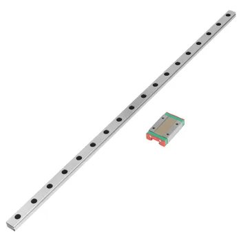 

17.7inch 1pc Linear Rail Carriage MGN12H Miniature Linear Rail Guide 450mm Length 12mm Width + Slide Block Slide rail