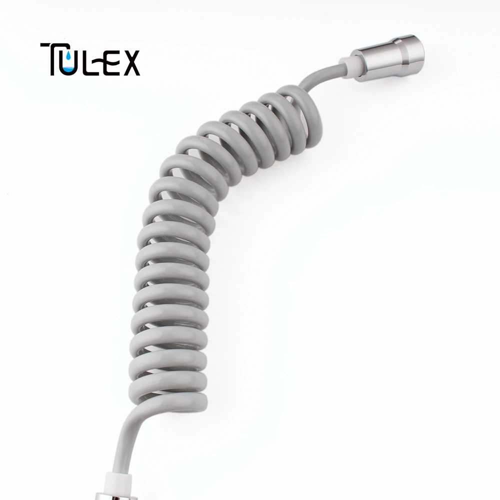 Tulex PVC بيديت خرطوم رمادي خرطوم استحمام مرن 2 m الهاتف خط خرطوم للمرحاض رذاذ بيديه اكسسوارات للحمام Tulex PVC بيديت خرطوم رمادي خرطوم استحمام مرن 2 m الهاتف خط خرطوم للمرحاض رذاذ بيديه اكسسوارات للحمام