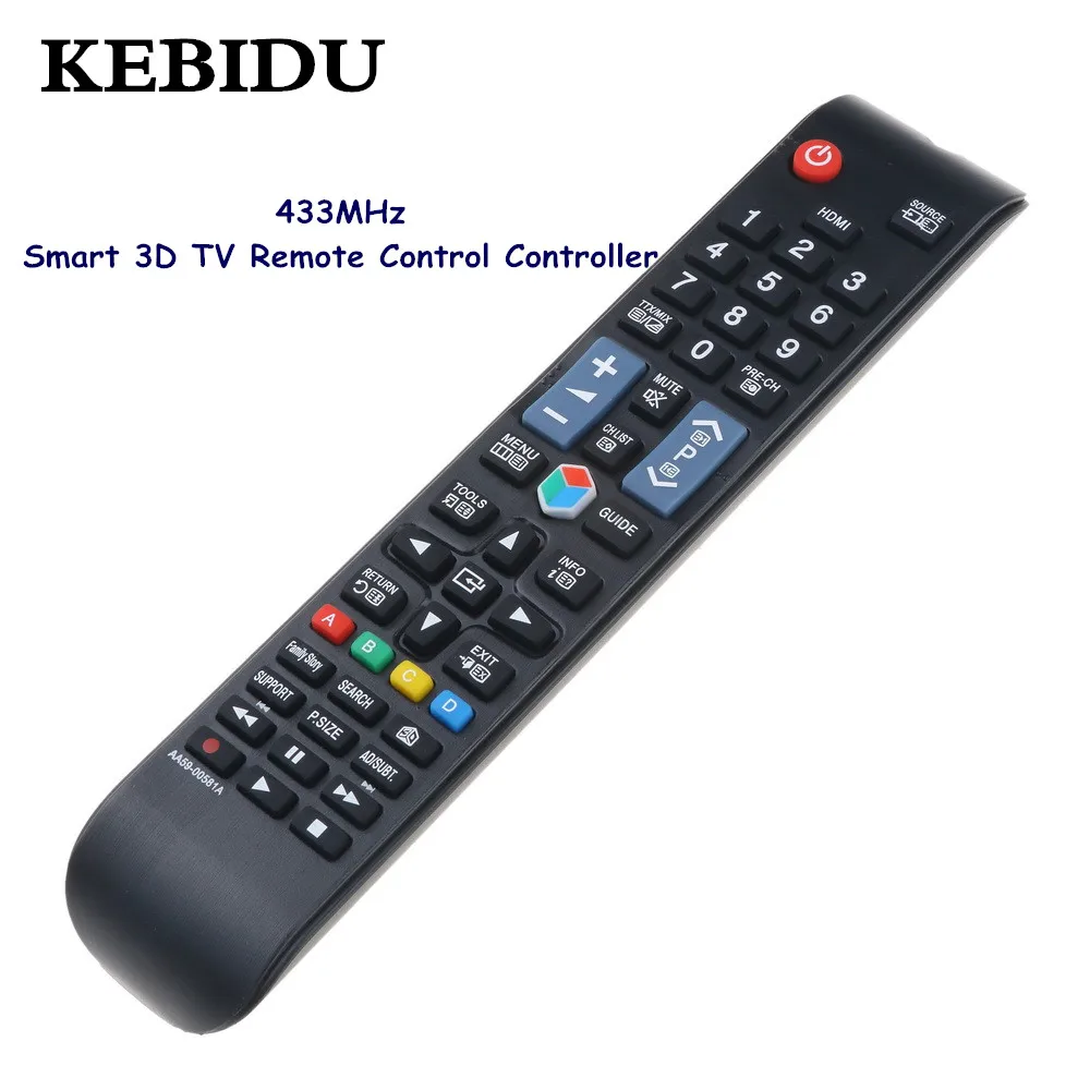 Пульт дистанционного управления KEBIDU Smart 3D TV для Samsung AA59 00581A 00600A HDTV LED 433 МГц пульт