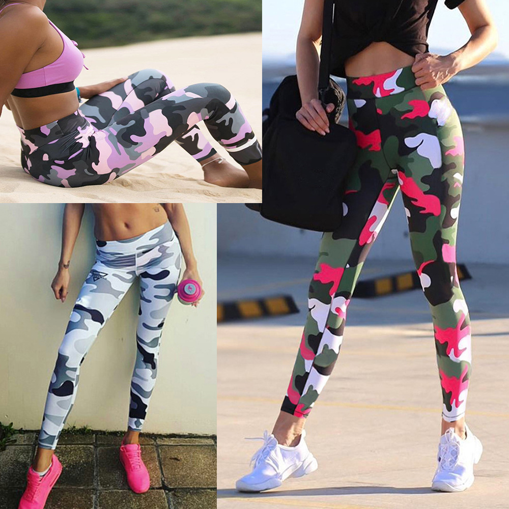 Camouflage Yoga Pants Women Jogging Leggings Fitness Sport Pants Gym Leggings Leggins Sport Women Fitness Legging Sport Femme