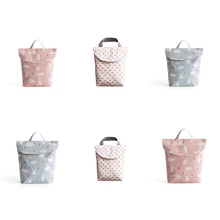 Хранение сумка для подгузников переносная Простынка большая емкость Детские коврик для коляски 3 вида стилей Мама S/L сумки-переноски Висячие