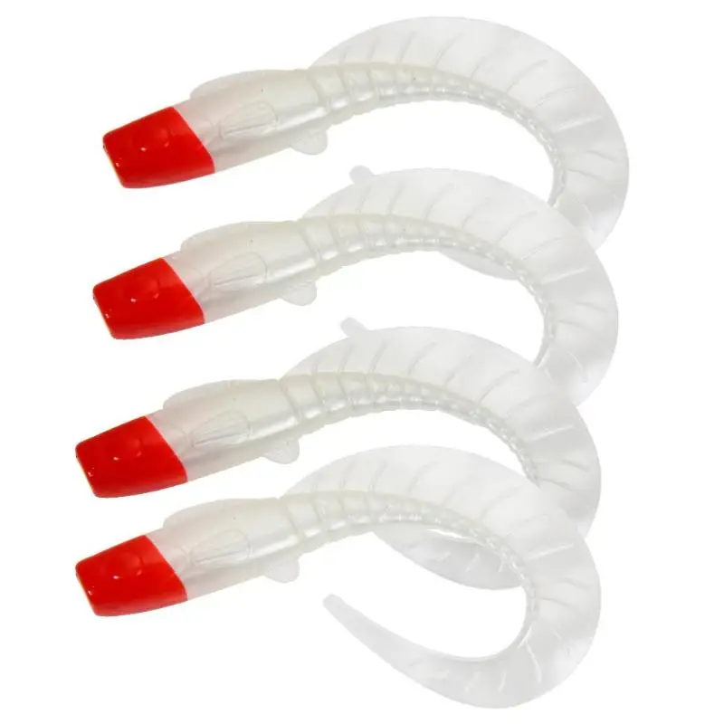 

4pcs 12cm 13g Big Soft Fishing Lure Long Artificial Bait Soft Lure Fishing Accessories Fishing Tackle Equipment tool