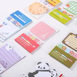 Kawaii Винтаж башня Блокнот Творческий животных блокноты симпатичный декоративные Липкие заметки этикетки для детей подарок для девочек