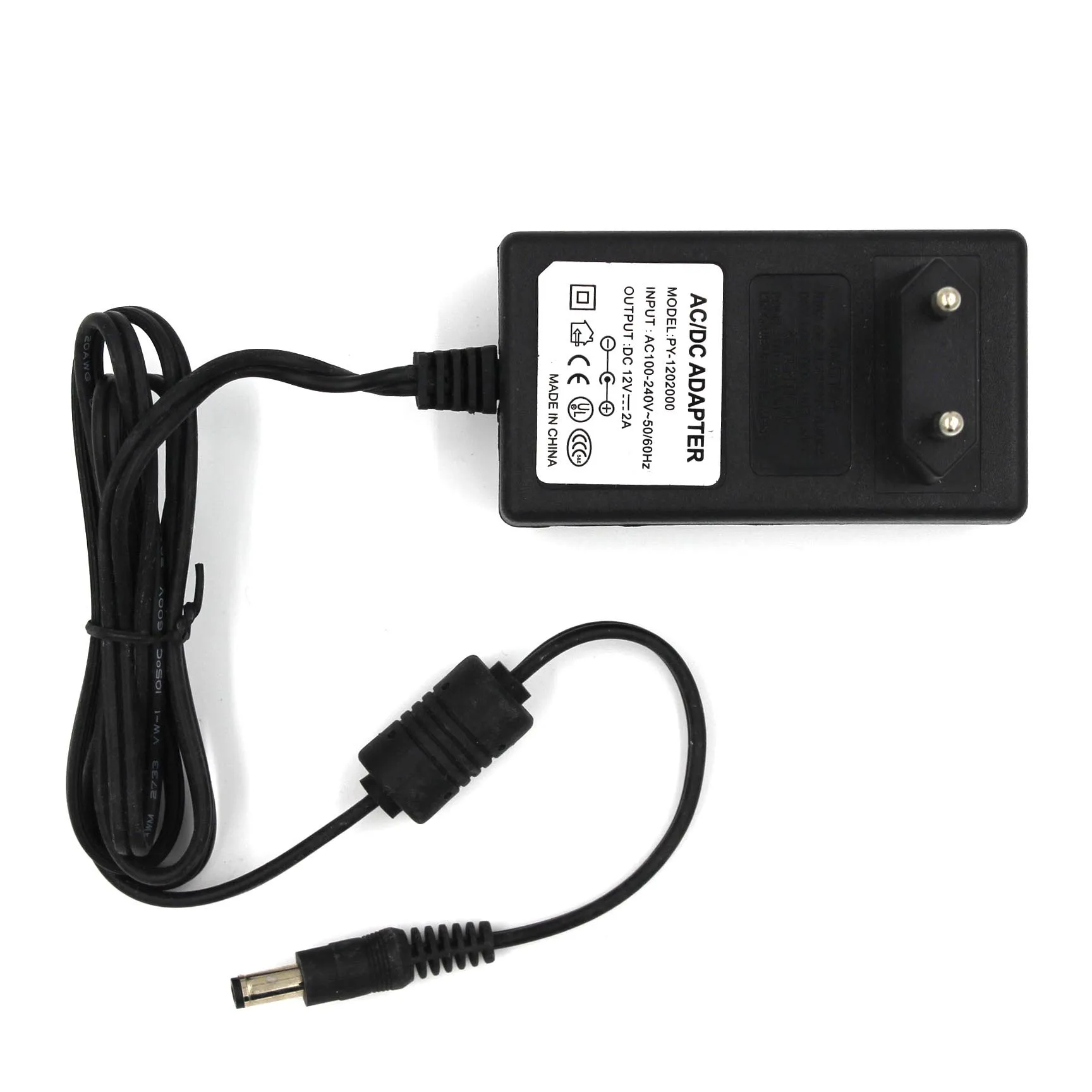 12VDC 2A Power Supply Power Adapter Connector 3.5mmx1.35mm US Plug