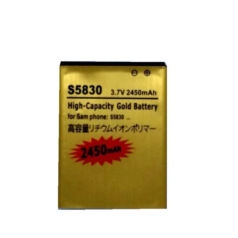 

Suqy 10pcs/lot For EB494358VU li-ion Battery Replacement Batteries for Samsung Galaxy Ace Accumulator bateria wholesale