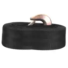 8 м 3200lbs лодка автомобиль фургон буксировочный трос сверхмощная дорога восстановление тяга буксировочный ремень усиленная литая лебедка с крючками