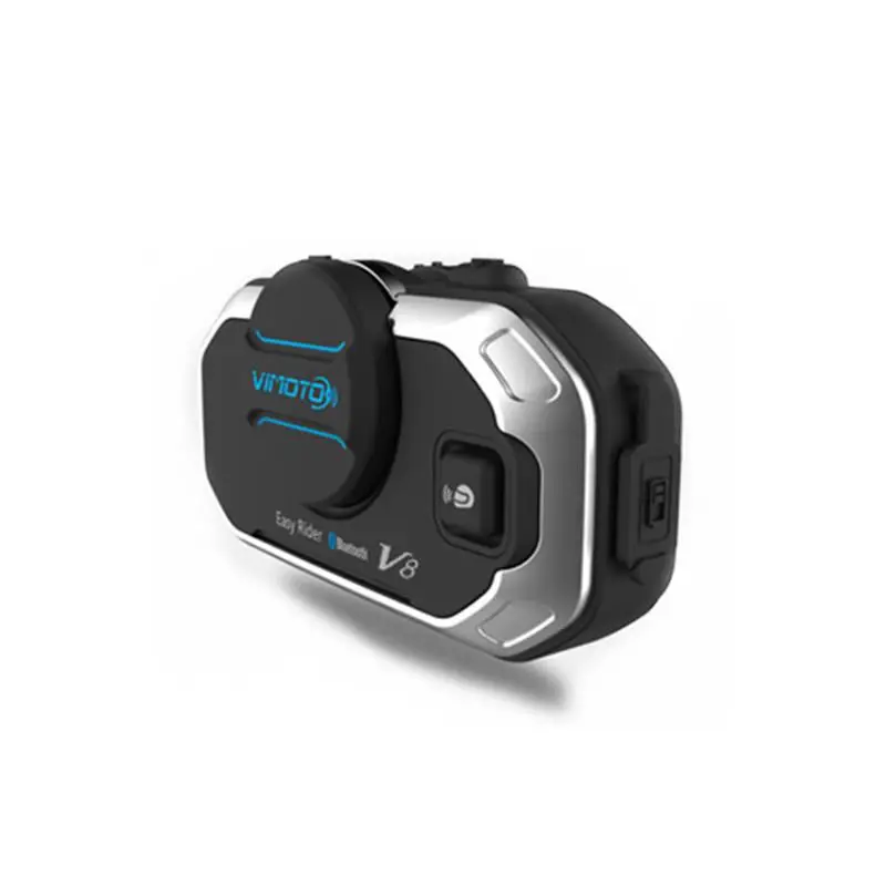 

V8 2.4GHz Waterproof Motorcycle Helmet Bluetooth Headset Communication Interphone support A2DP and AVRCP