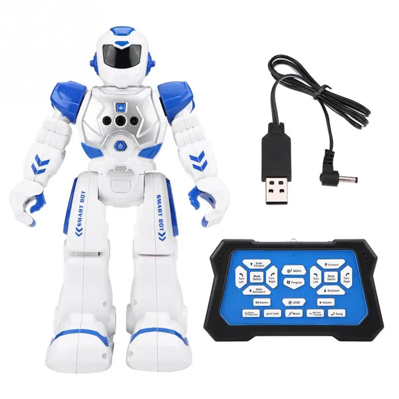 Robot Télécommandé Intelligent Contrôle à Distance Action Jouet Enfants Cadeaux 